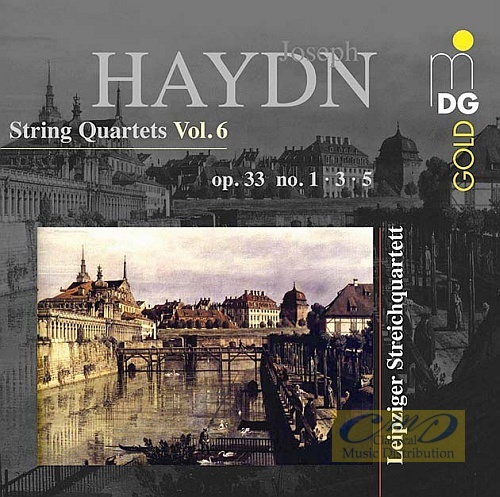 Haydn: String Quartets Vol. 6 - op. 33, nos. 1, 3 & 5
